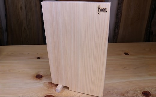 ヒノキのまな板スタンド付き "ヒノキ" キッチン用品 包丁 雑貨 日用品 
