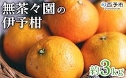 ＜無茶々園の伊予柑 約3kg＞ 果物 いよかん イヨカン みかん ミカン 蜜柑 柑橘 フルーツ 選べる内容量 期間限定 季節限定 特産品 愛媛県 西予市【常温】