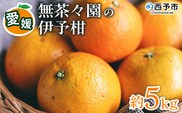 【先行予約】＜無茶々園の伊予柑 約5kg＞ 果物 いよかん イヨカン みかん ミカン 蜜柑 柑橘 フルーツ 選べる内容量 期間限定 季節限定 特産品 愛媛県 西予市【常温】