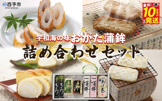 宇和海からの贈り物 おがた蒲鉾 詰め合わせセット（ギフト可）
