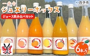 ＜一歩会 ジュエリーボックス ジュース飲み比べセット 720ml×6本入り（果汁100%ストレートジュース）愛媛 みかん＞ ミカン 柑橘 果物 フルーツ 特産品 渡江から一歩を踏み出す会 飲んで応援 愛媛県 西予市【常温】『令和8年5月より順次出荷予定』