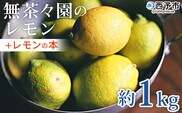 【先行予約】＜無茶々園のレモン 約1kg＋レモンの本＞ フルーツ 果物 くだもの れもん 檸檬 柑橘 香酸柑橘 国産 無茶々園 特産品 愛媛県 西予市【常温】