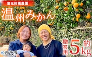 ＜明浜産 温州みかん 約5kg 贈答用＞ 愛媛みかん 農家直送 果物 フルーツ 柑橘 ミカン 蜜柑 S～Lサイズ 贈答 国産 濱元柑橘農園 愛媛県 西予市【常温】『2025年11月下旬から12月中旬までに順次出荷予定』