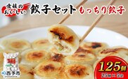 ＜愛媛のおいしい餃子セット もっちり餃子 合計125個(25個×5袋)＞ぎょうざ ギョーザ 餃子 国産 丸餃子 もっちり 国産野菜 ブランド豚 鍋 浅野食品 愛媛県 西予市【冷凍】『1か月以内に順次出荷予定』