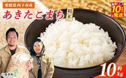 【新米】＜令和8年産 西予市産 あきたこまち 精米 約10kg＞ お米 米 コメ こめ 白米 国産米 単一原料米 ご飯 穀物 10キロ お弁当 おにぎり 特産品 愛媛県産 株式会社宇都宮米穀 愛媛県 西予市【常温】『最短10営業日以内に順次出荷予定』