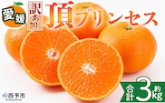 ＜【訳あり】愛媛県産 頂プリンセス 約3kg＞『2027年2月下旬～4月上旬迄に順次発送予定』 わけあり 訳アリ 高級柑橘 こうきゅう みかん 蜜柑 果物 くだもの フルーツ ミカン ぷるぷる とろける 食感 果汁 国産 株式会社三代目みかん職人 愛媛県 西予市【冷蔵】