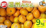 ＜fululy直送 温州みかん 訳あり 約4.5kg（2S〜2L）＞ ワケアリ サイズ混合 果物 フルーツ 蜜柑 うんしゅうみかん ウンシュウミカン 柑橘 家庭用 合同会社fululy 直送 愛媛県 西予市【常温】『2026年11月上旬～2026年12月中旬迄に順次出荷』