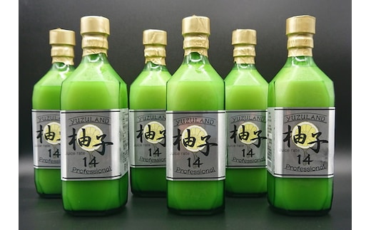 ゆずのす（柚子100％果汁）500ml×6本 | ゆず 果汁 柚子 原液 愛媛県鬼北町 いのすや