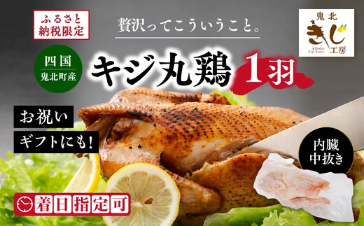＜ふるさと納税限定＞きじ丸鶏1羽（約900g） ◇ ｜ キジ肉 雉 きじ キジ ジビエ とり 鶏肉 パーティー ムネ モモ ササミ 秋 冬 熟成 加工品 愛媛県 鬼北町 ※離島への配送不可