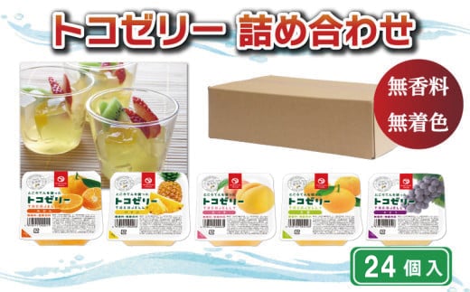 トコゼリー詰合せ ２４個入り マルヤス食品