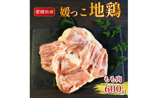 地鶏 愛媛 媛っこ地鶏 もも肉 約600g 鶏肉 鳥肉 肉 チキン むね 焼肉 焼き鳥 BBQ 冷凍 国産 高級 タンパク質 低脂肪 糖質 唐揚げ チキン南蛮 サラダチキン スープ 出汁 愛南町 送料無料 ローカルスタンダード