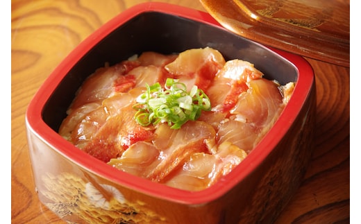 hn098板前特製たれ仕込み！初音の旬の魚の漬け丼２セット【６回定期便】