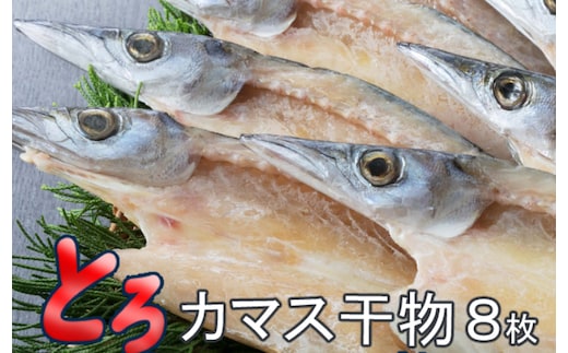 iz026トロカマス干物８枚定期便【全３回】