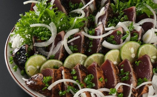 md002【完全１００％わら焼き】かつおのたたき４節セット