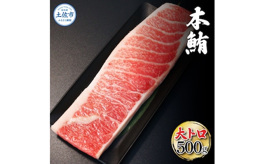 本鮪 大トロ500g トロ マグロ まぐろ 本まぐろ 刺身 刺し身 魚 天然 冷凍 美味しい おいしい 故郷納税 ふるさとのうぜい 返礼品 高知県 高知