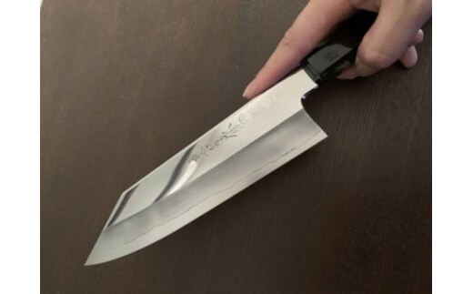 切付型三徳包丁鏡面180ミリ銀3鋼 三徳 包丁 日本製 ステンレス 刃渡り18cm 180mm 料理 高級 本格的 万能包丁 ふるさとのうぜい 故郷納税 返礼品 高知県 土佐市