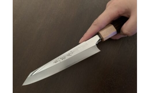 切付型ペティ包丁鏡面150ミリ銀３鋼 包丁 日本製 ペティナイフ ステンレス 刃渡り15cm 150mm 料理 高級 本格的 コンパクト 鏡面仕上げ ふるさとのうぜい 故郷納税 返礼品 高知県 土佐市