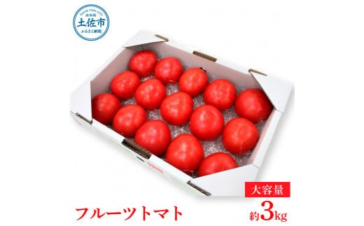 ＜2026年1月下旬～発送＞旬の濃旨フルーツトマト3kg 糖度8～10度 大小混合 詰め合わせ フルーツトマト ふるーつとまと とまと トマト 桃太郎 甘い 濃厚 美味しい 箱詰め 大容量 大量