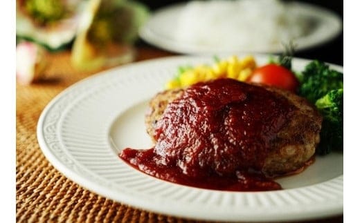 土佐あかうしと四万十ポークのハンバーグ5個(自家製デミソース、トマトソース付)ハンバーグ 惣菜 おかず お取り寄せ
