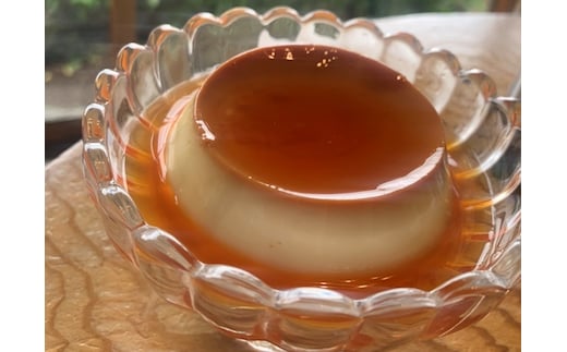 【四国一小さな町の喫茶店】茶房千福の手作り土佐ジロープリン ※申込時：備考欄等に必ず着日を記載してください※