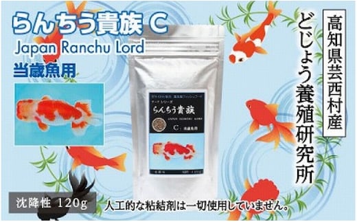 KGC001 らんちう貴族C 120g 当歳魚用