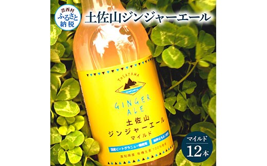 SKS051 土佐山ジンジャーエールマイルド12本セット ジンジャーエール マイルド 飲み物 セット お歳暮 御歳暮 ギフト ドリンク 大人 ジンジャー ジュース 炭酸飲料 美味しい おいしい 贈り物 故郷納税 19000円 ふるさとのうぜい 高知県産 生姜 芸西村 返礼品