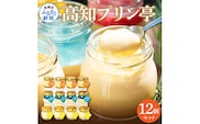 TKA026　高知プリン亭 定番商品の詰め合わせセット 3種 12個入り なめらか 仁淀ブルー 固め 冷たいスイーツ ギフト プレゼント プリン ぷりん 瓶 おしゃれ かわいい 美味しい 送料無料 お取り寄せ デザート お祝い  贈答 贈り物 のし 熨斗