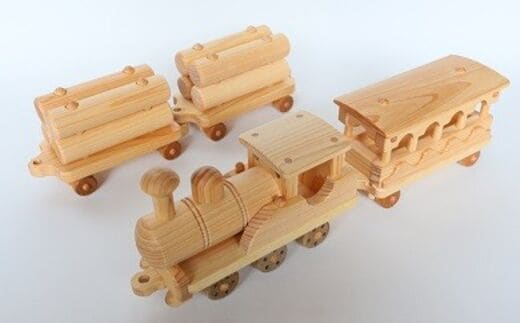 楽しいインテリアおもちゃ「フォレスト号」／Ole-24