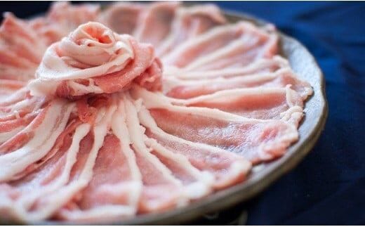 柔らかい肉質と甘みが人気！しまんと米豚のしゃぶしゃぶセット 計800ｇ ／Qjs-01