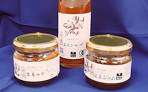 ゆうきのもりの有機黄金生姜満喫セット／Ftf-02