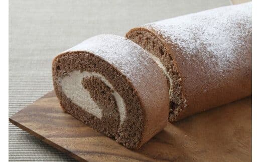 甘さとほろ苦さがくせになる味！「ちょこっこロール」【お届け日指定可能】／Gbn-A07