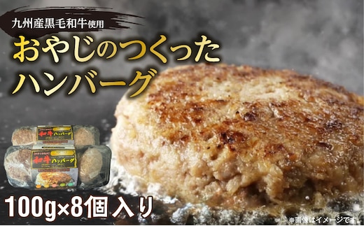 黒毛和牛入（国産牛100％）100g×8_Ax039