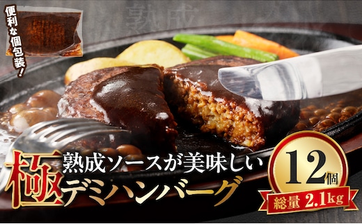 極 漆黒デミハンバーグ12個