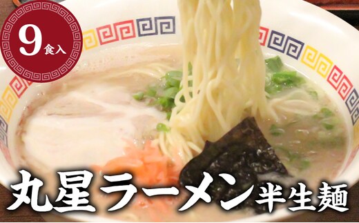 丸星ラーメン 半生麺【3食入×3セット】