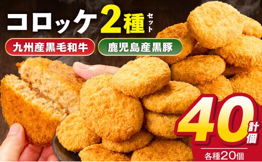 2種コロッケ詰合せセット 40個(20個×2)_Cx210