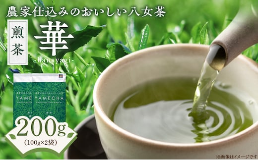 原田茶園 煎茶 華 200g (100g×2)