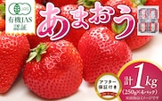 有機あまおう250g×4パック _Fi078