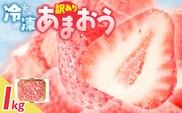 増永農園 訳あり冷凍あまおう 1kg _Fi081-02