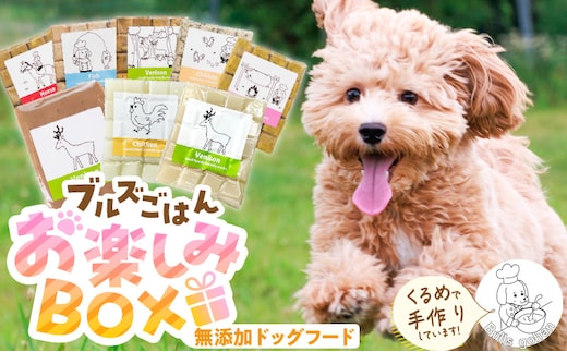 ペットフード 無添加ドッグフード・ブルズごはんお楽しみBOX