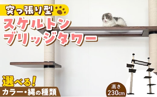 スケルトンブリッジタワーBLB-P1200（高さ230cm） _Qx092-01