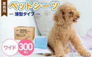 業務用ペットシーツ スリム（ワイド）100枚入×3袋セット _Qx084-01
