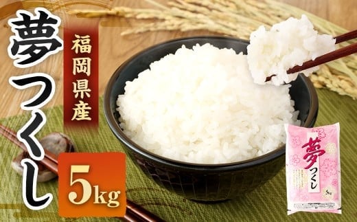 【令和7年産】 精米 食味鑑定士厳選 夢つくし 5kg 米 こめ コメ お米 単一原料米