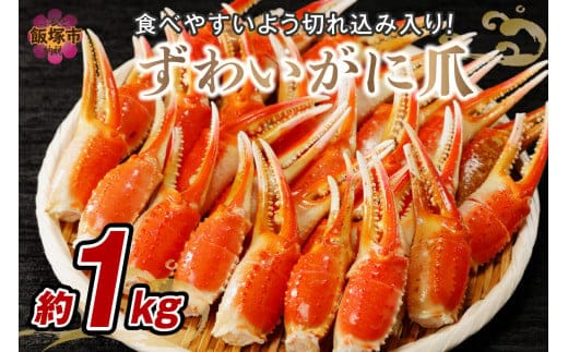 ずわいがに 爪 (約1kg) 【B3-060】