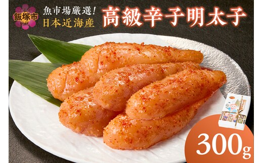 魚市場厳選!日本近海産高級辛子明太子（300g）【A5-334】