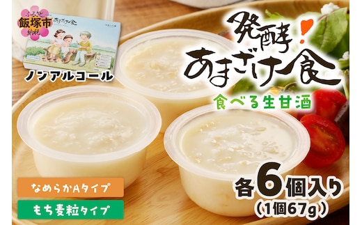 なめらかAタイプ×もち麦粒 食べる生甘酒『発酵!あまざけ食』【C3-029】