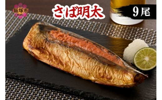 さば明太 9尾【B4-043】