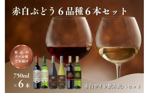 W203 赤白ぶどう6品種 6本セット【C8-025】