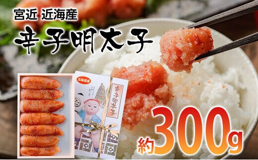 宮近 近海産 辛子明太子（約300ｇ）