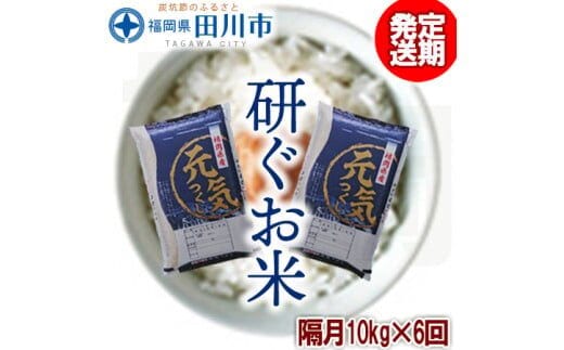 【定期便/隔月】 福岡県産元気つくし 10kg×6回 お取り寄せグルメ お取り寄せ 福岡 お土産 九州 ご当地グルメ 福岡土産 取り寄せ グルメ 福岡県 食品