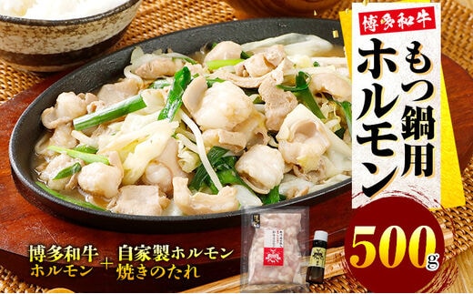博多和牛もつ鍋用 ホルモン500g